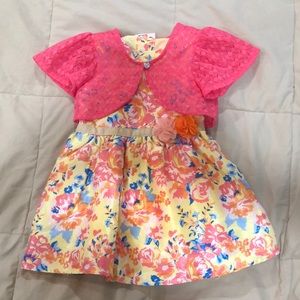 Sweet floral dress and jacket